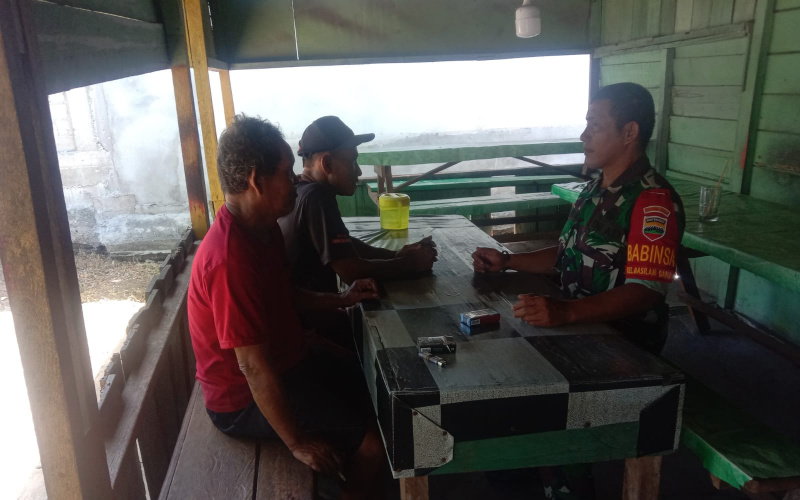 Koramil 03 Jaga Stabilitas dan Ketertiban di Lingkungan Setempat