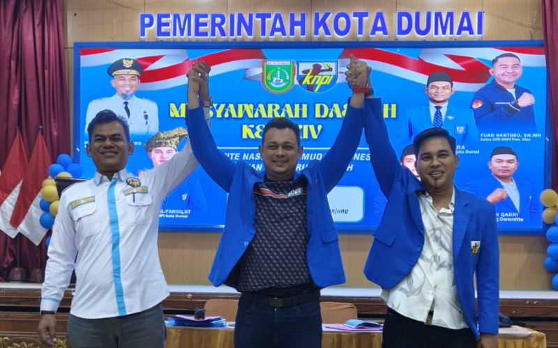 Musda DPD KNPI Dumai ke-XIV, Ini Visi Misi Ketua Terpilih  Nanda Aulia Rahmat