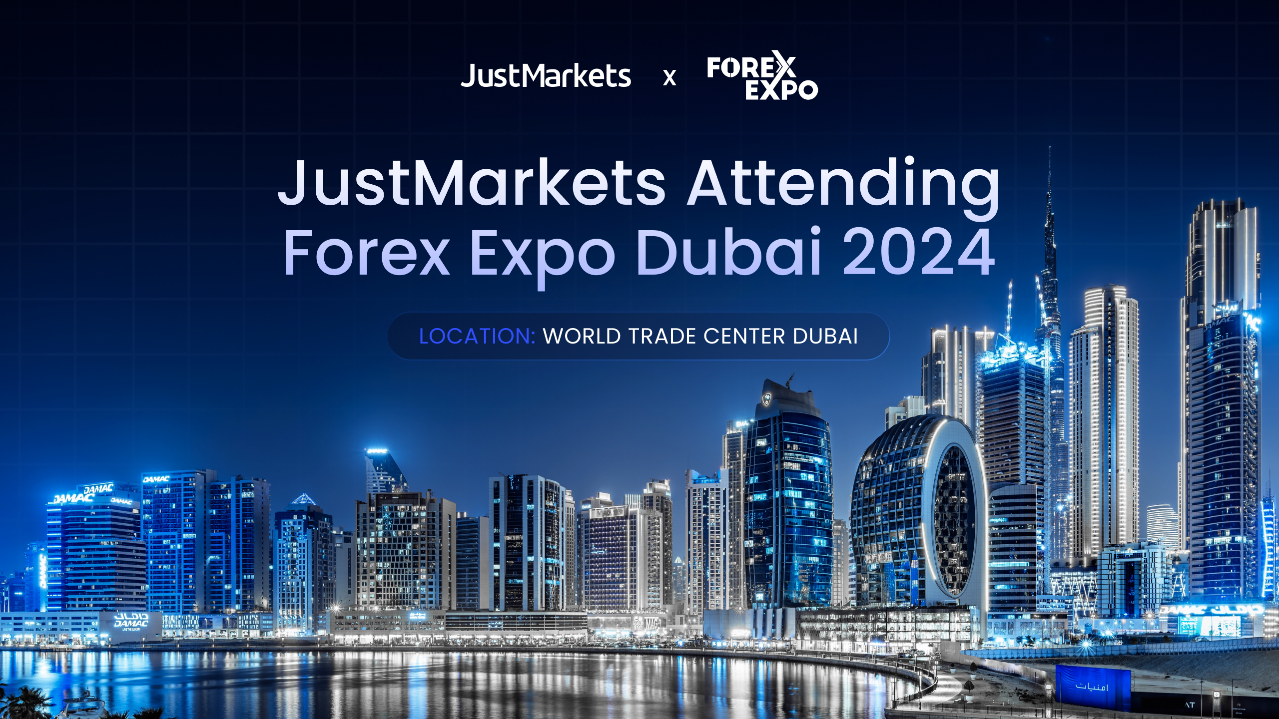 JustMarkets Berpartisipasi di Forex Expo Dubai 2024