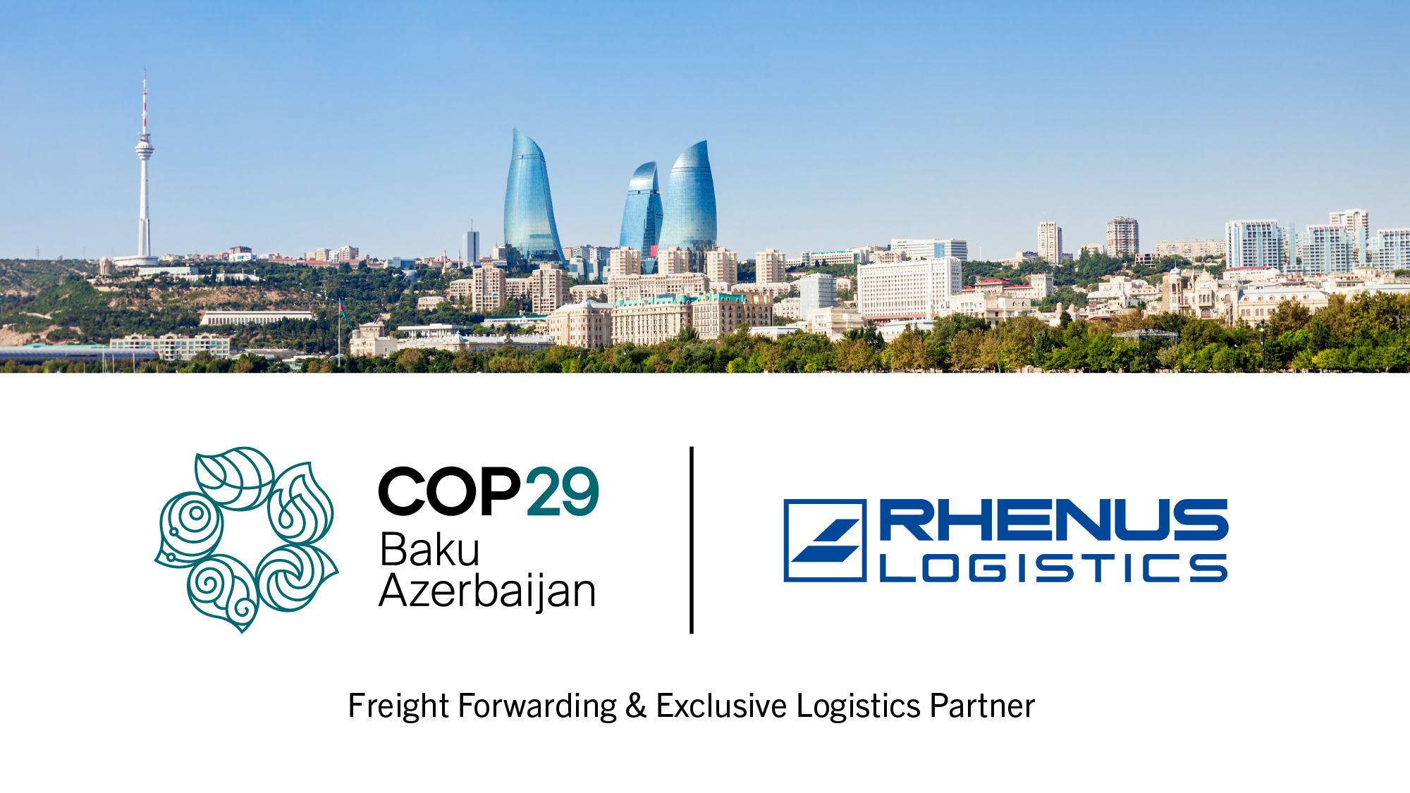 Rhenus announced as Official Logistics Partner for UN Climate Conference in Azerbaijan
