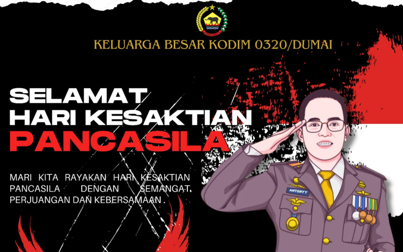 1 Oktober 2024, Dandim Dumai Sampaikan Makna Pancasila