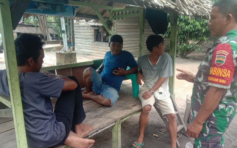 Koramil 03 Tekankan Pentingnya Peran Masyarakat dalam Menjaga Lingkungan