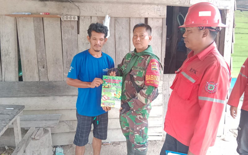 Imbauan Koramil 03 Terkait Pencegahan Karhutla