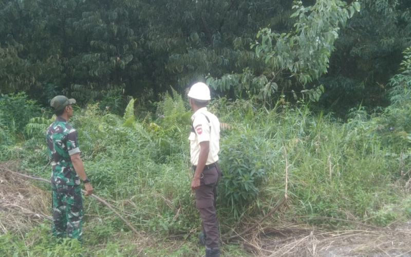 Wujud Kepedulian Koramil 03 dalam Menjaga Lingkungan dan Keamanan