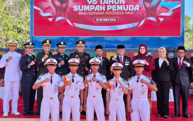 Dandim Dumai Hadiri Upacara Hari Sumpah Pemuda