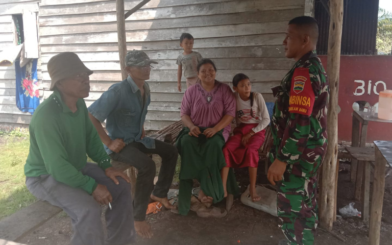 Koramil 03 Harap Peran Aktif Masyarakat dalam Jaga Keamanan