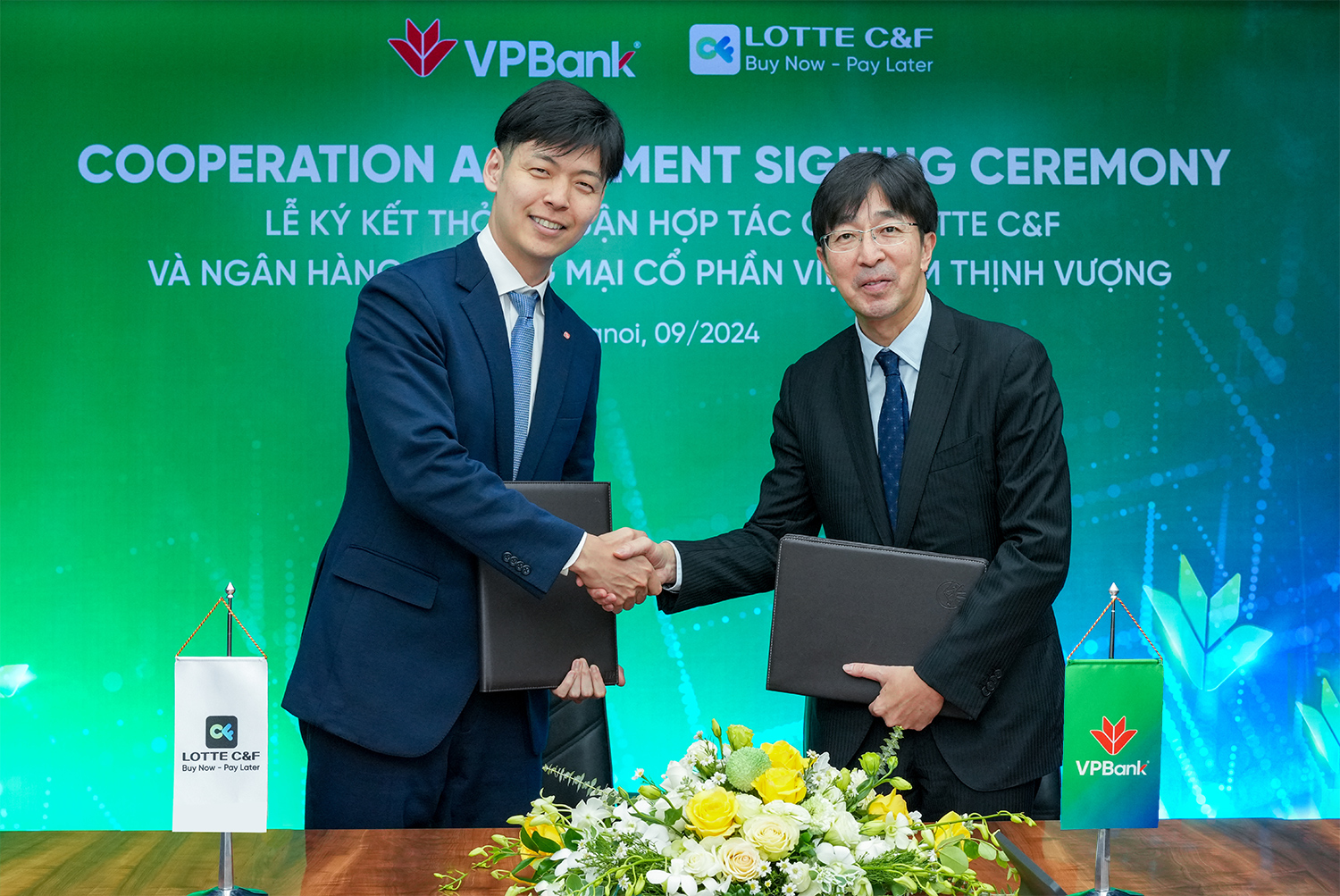 VPBank in cooperation with LOTTE C&F to support customers in 