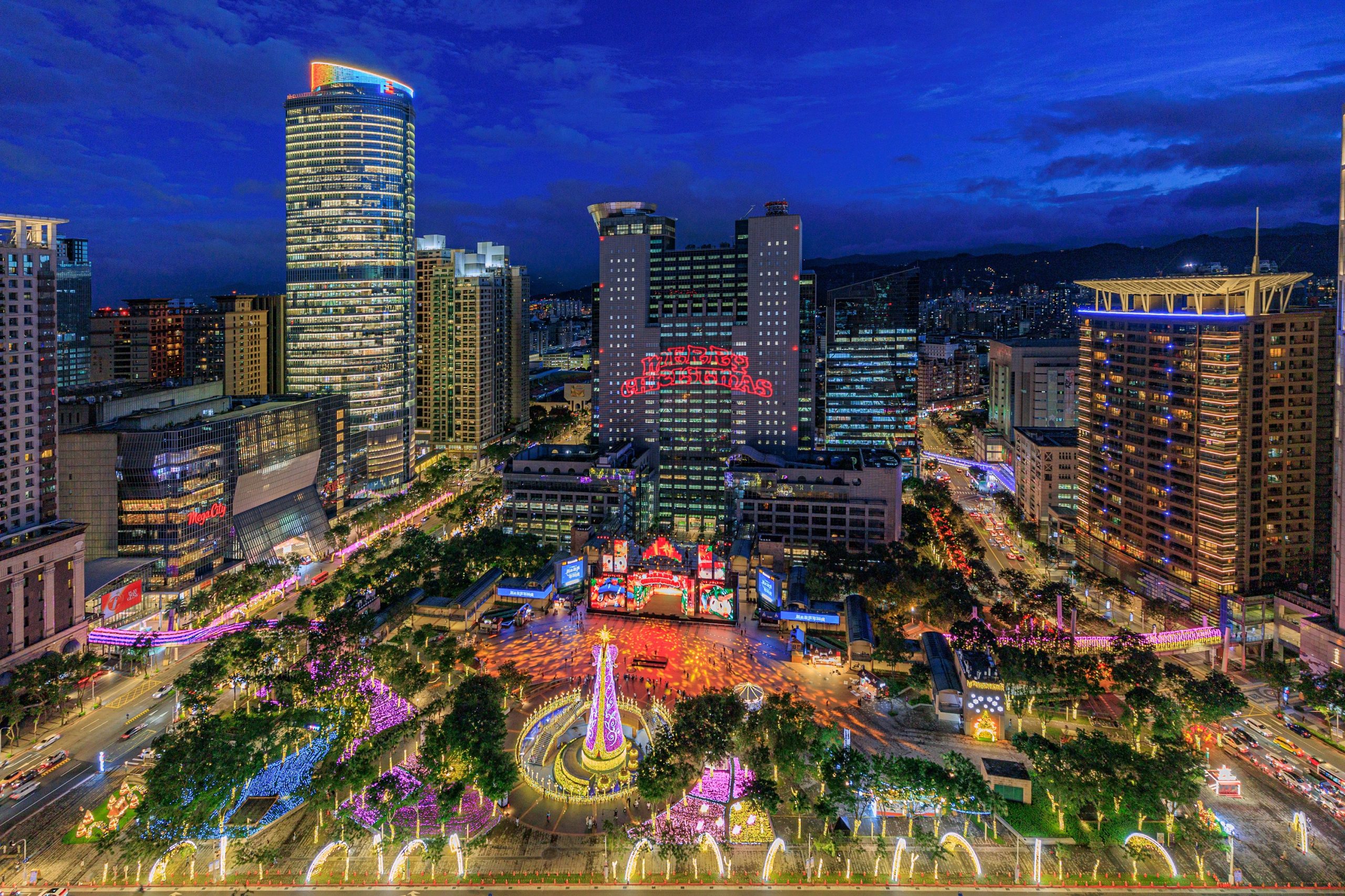 A Magical Angel Lights Up 2024 Christmasland in New Taipei City