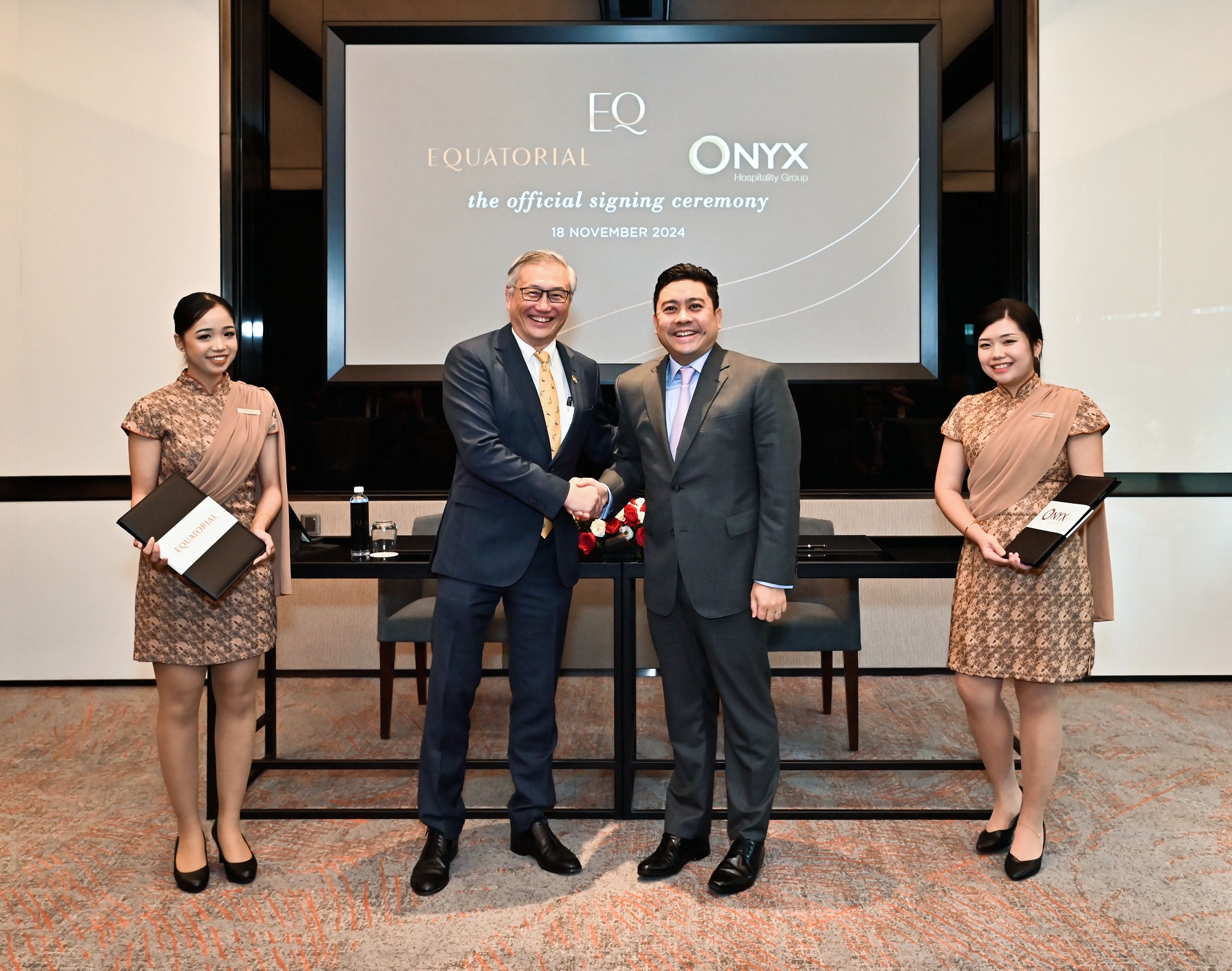ONYX Hospitality Group Announces Joint Venture with Equatorial Group:  