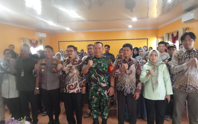 Sosialisasi Penyelenggaraan Pilkada Serentak, ini Pesan Komandan Koramil 01