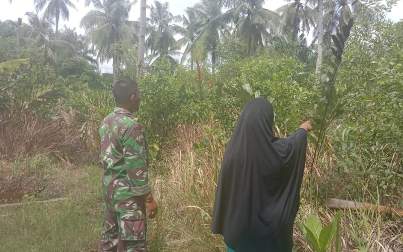 Koramil 03 Rutin Patroli Karhutla, ini Titiknya