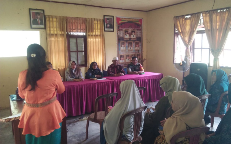 Babinsa Teluk Makmur Penuhi Undangan Rapat Koordinasi Bersama OPD