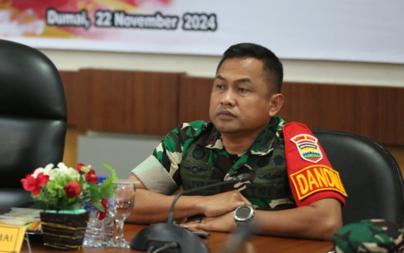 Jelang Pilkada, Pgs Dandim Dumai Apresiasi Seluruh Pihak