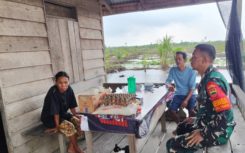 Berikut Pemaparan Koramil 03 Agar Terhindar dari Karhutla