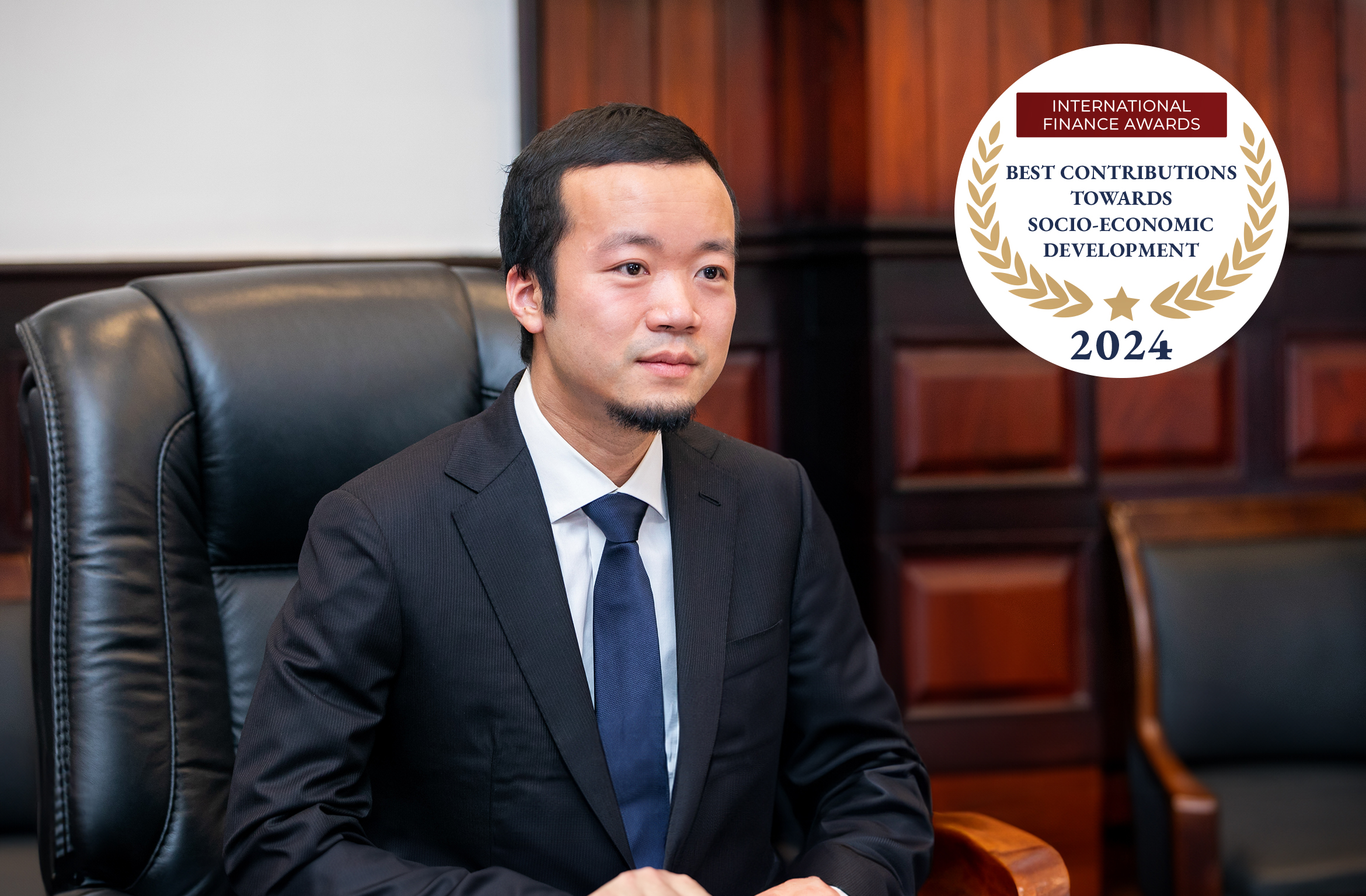 Chairman Chen Zhi dari Prince Holding Group Raih Penghargaan “Best Contributions Towards Socio-Economic Development – Kamboja” di International Finance Awards