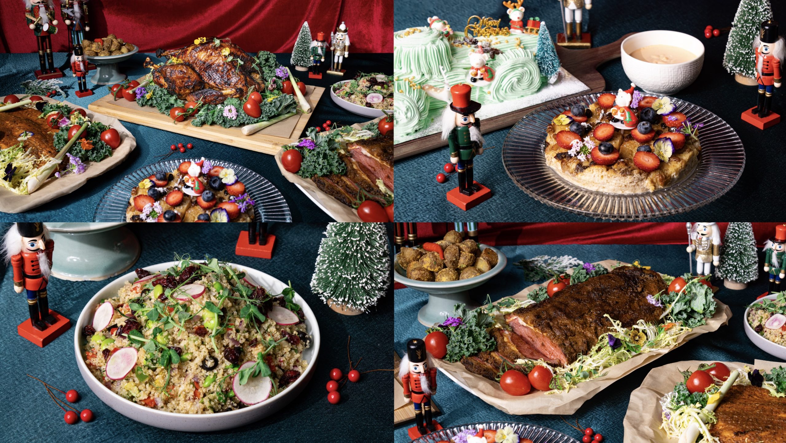 Shiok Kitchen Catering’s Halal seasonal Christmas Catering menu highlights