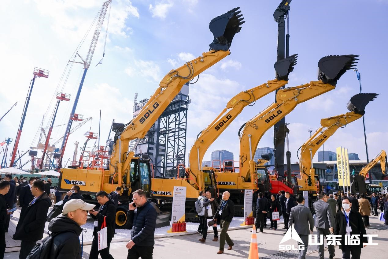 Di bauma CHINA, SDLG Pamerkan 21 Produk Kelas Atas